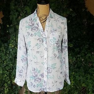 KUT From The Kloth Floral Button Front Sz XS